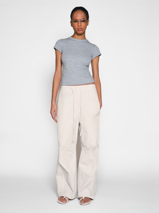 Спортивные брюки О-силуэта