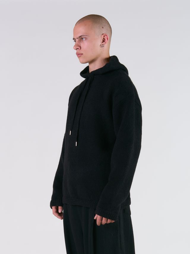 Худи вязанное