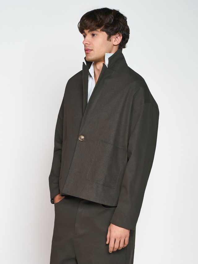 Пиджак из джинсы Over Fit