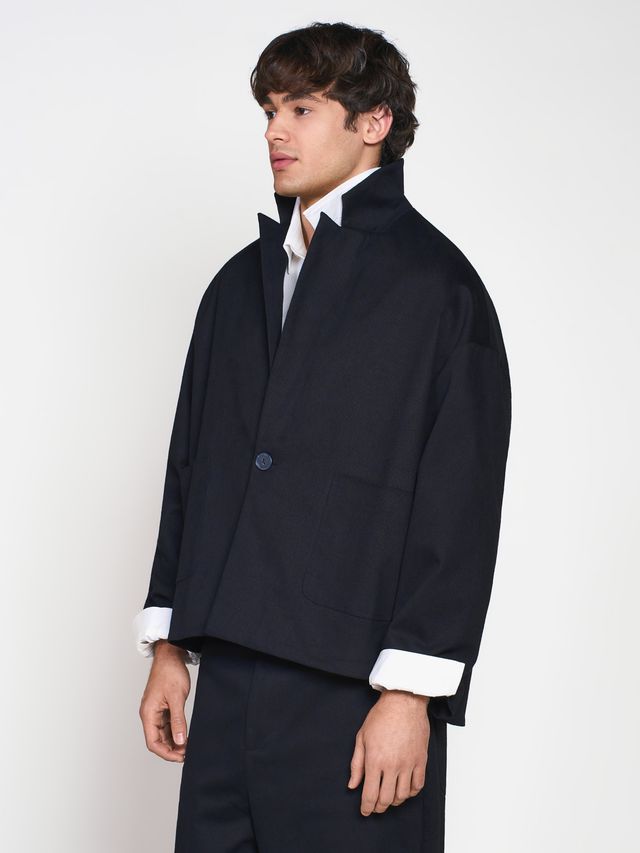 Пиджак из джинсы Over Fit