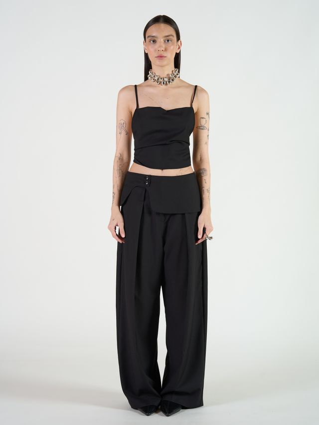 Комплект Timeless брюки, баска и топ