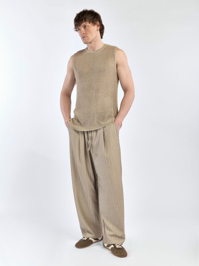 Вязанная майка