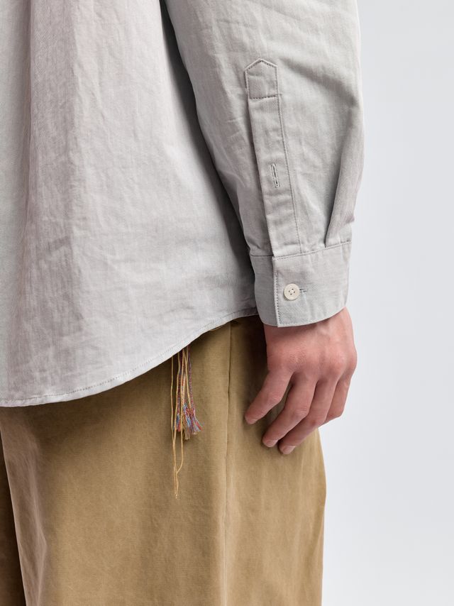 Рубашка из жатой ткани