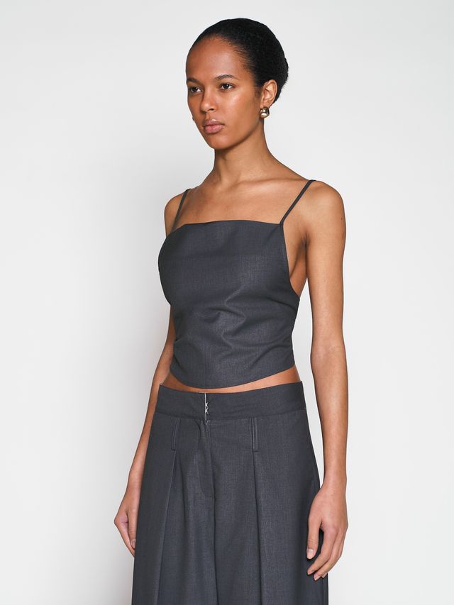 Комплект брюки, баска и топ