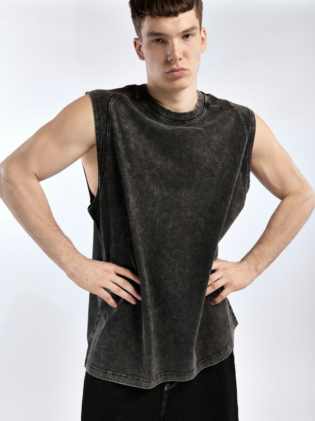 Майка из вареного хлопка