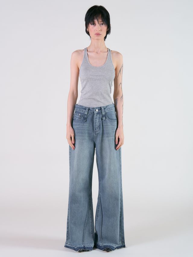 Джинсы клеш Vintage