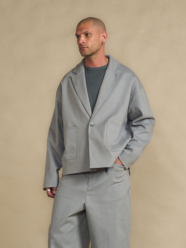 Пиджак из джинсы Over Fit