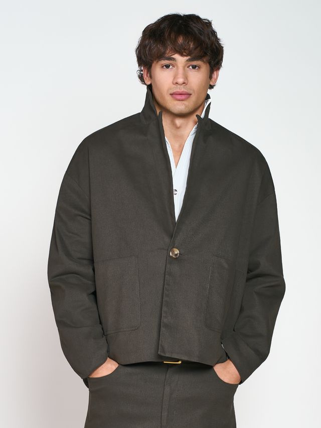 Пиджак из джинсы Over Fit