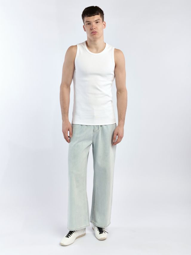 Майка в рубчик