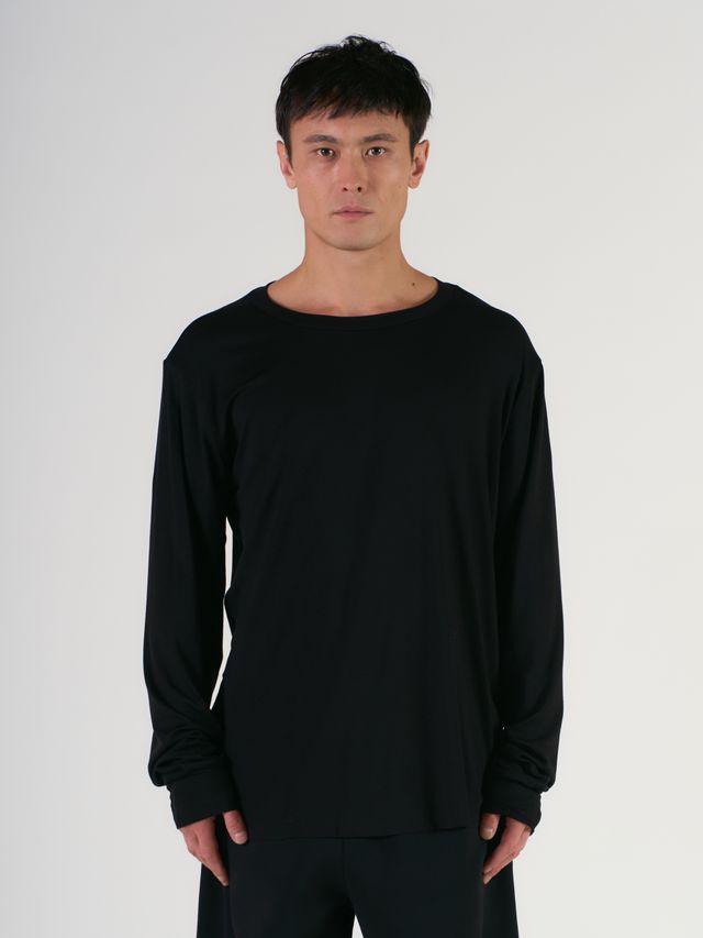 Лонгслив из вискозы