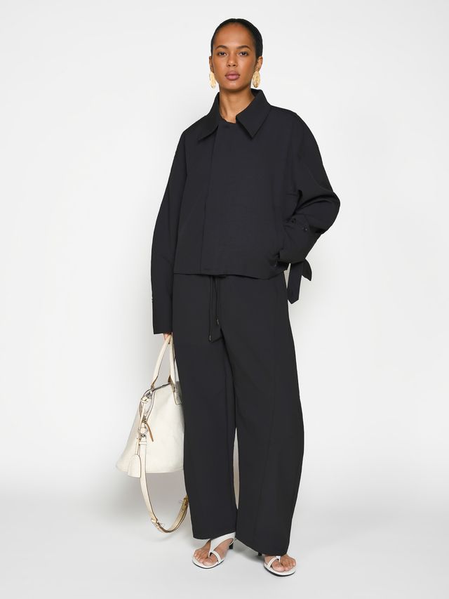 Спортивные брюки О-силуэта