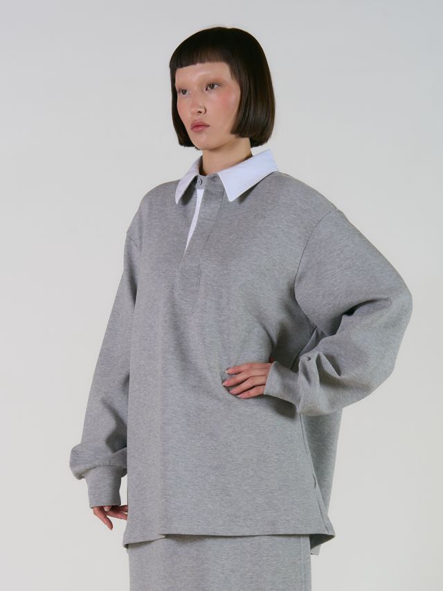 Поло с длинным рукавом Vortex Knit