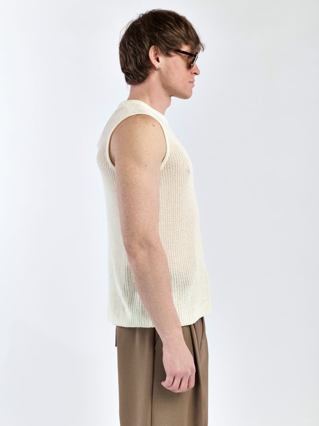 Вязанная майка