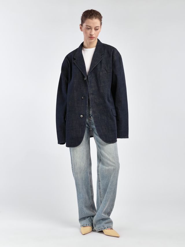 Джинсовый пиджак