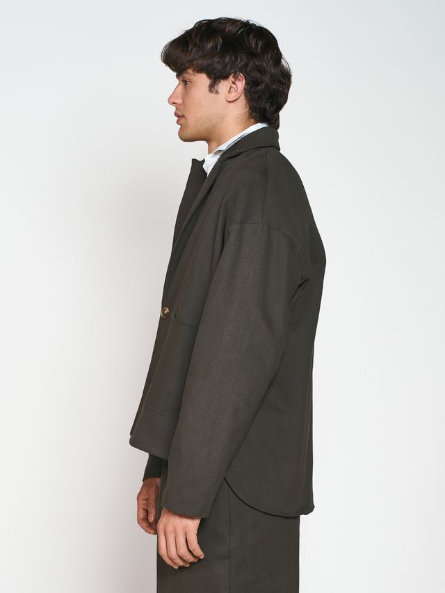 Пиджак из джинсы Over Fit