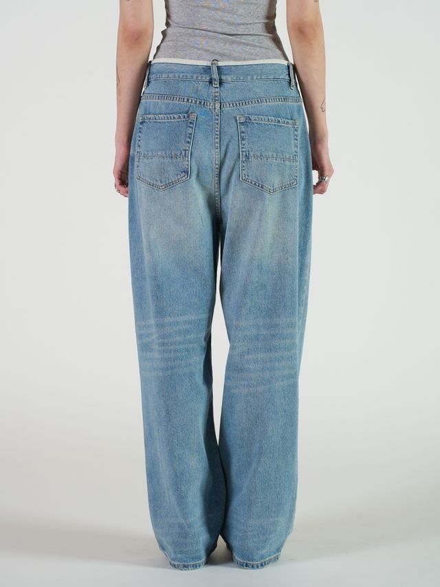 Джинсы Boyfriend fit