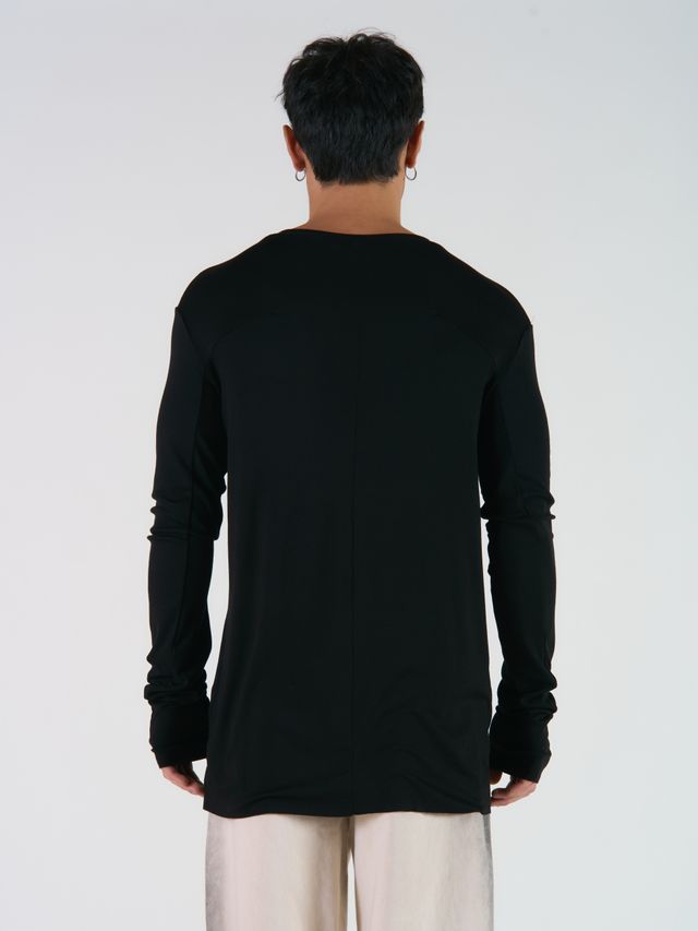 Лонгслив из вискозы