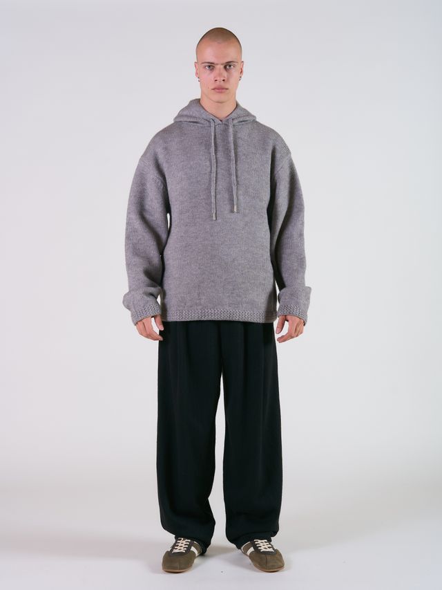 Худи вязанное