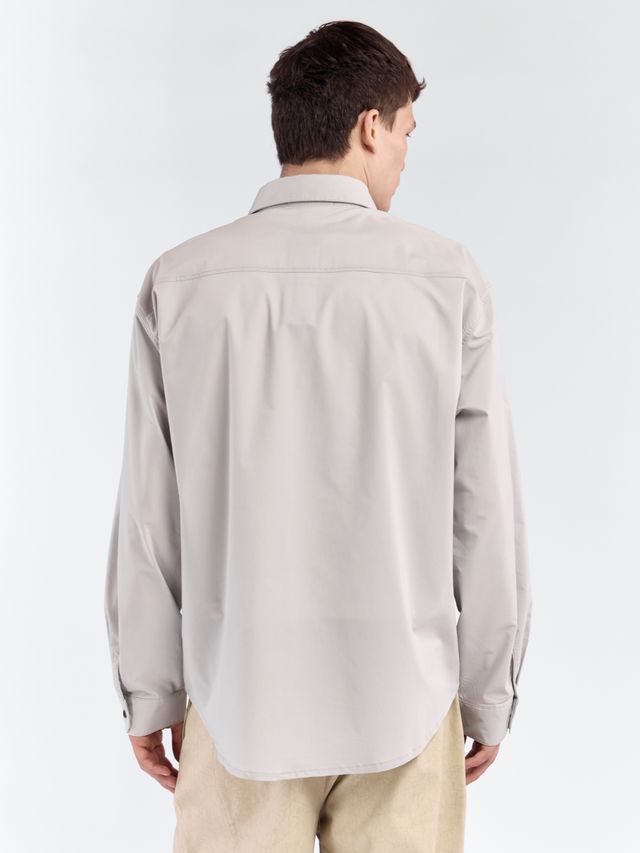 Рубашка со скрытыми пуговицами