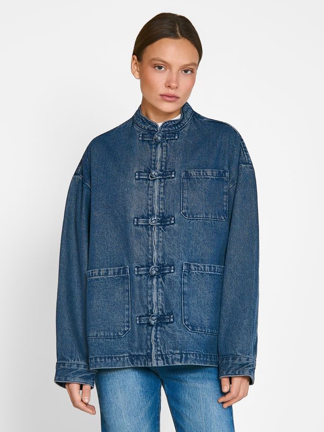 Джинсовая куртка Qipa