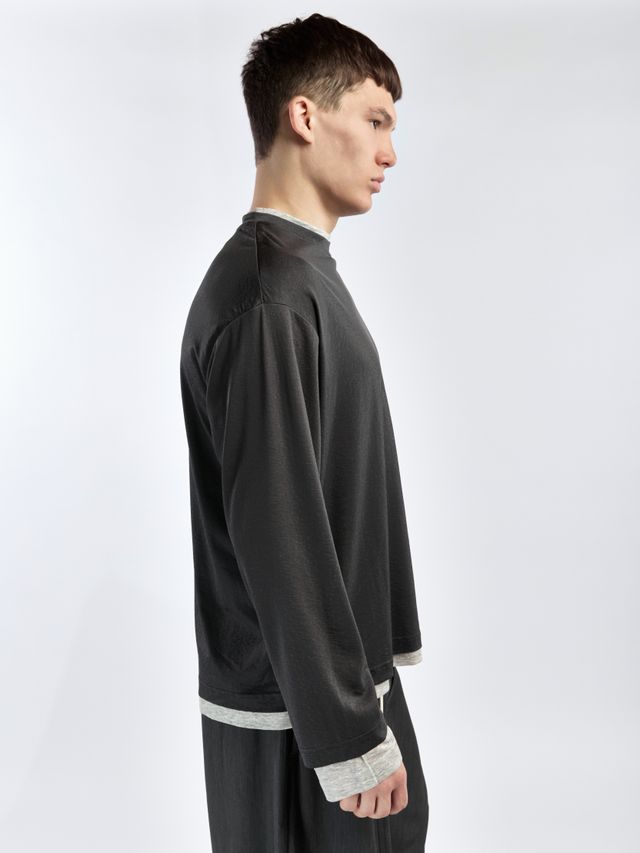 Двойной лонгслив