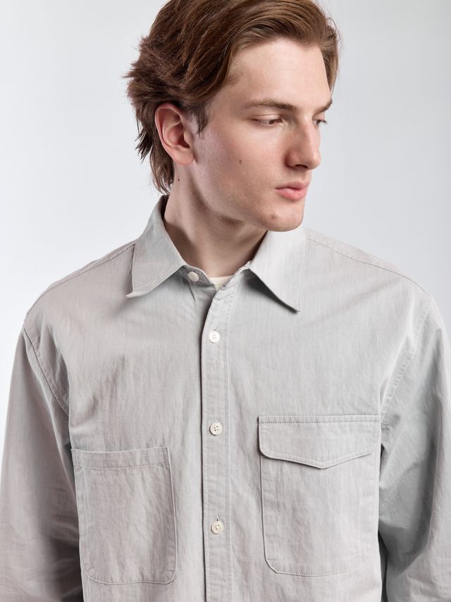 Рубашка из жатой ткани