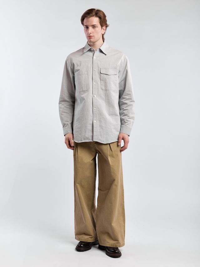 Рубашка из жатой ткани