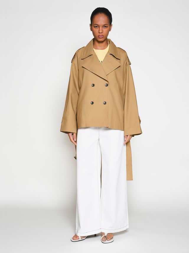 Укороченный тренч Sharp
