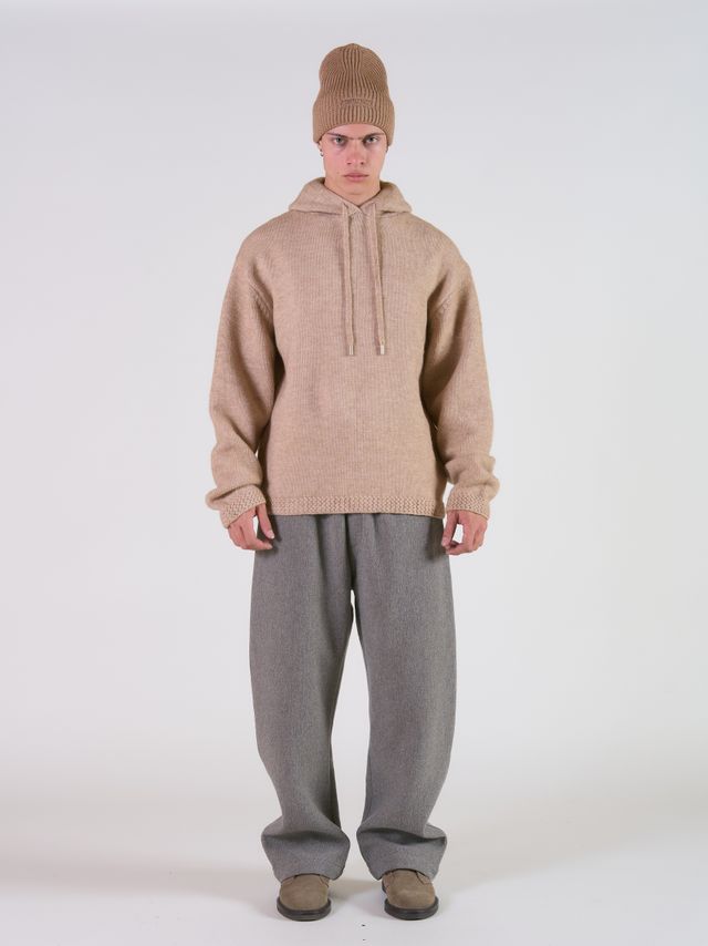 Худи вязанное