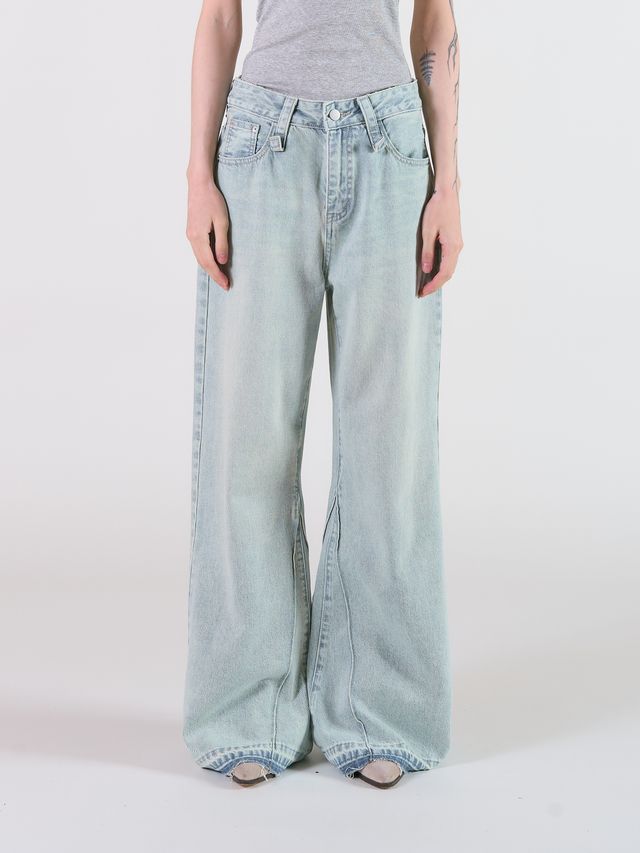 Джинсы клеш Vintage