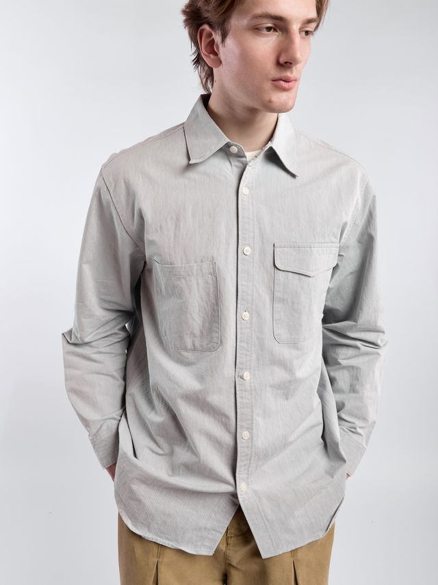 Рубашка из жатой ткани