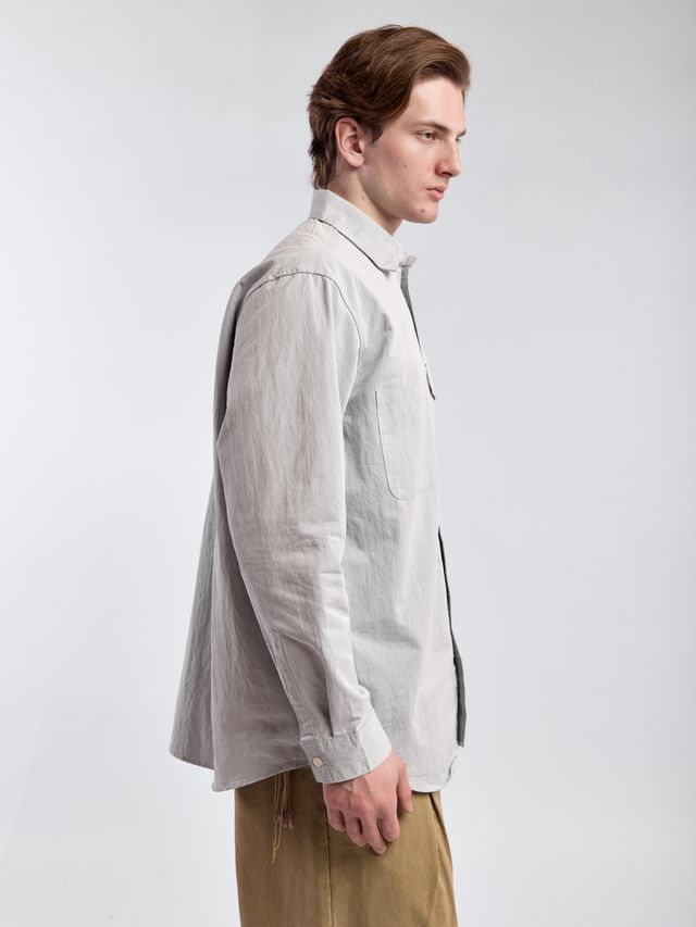 Рубашка из жатой ткани