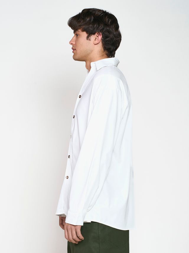 Рубашка со съёмными подплечниками