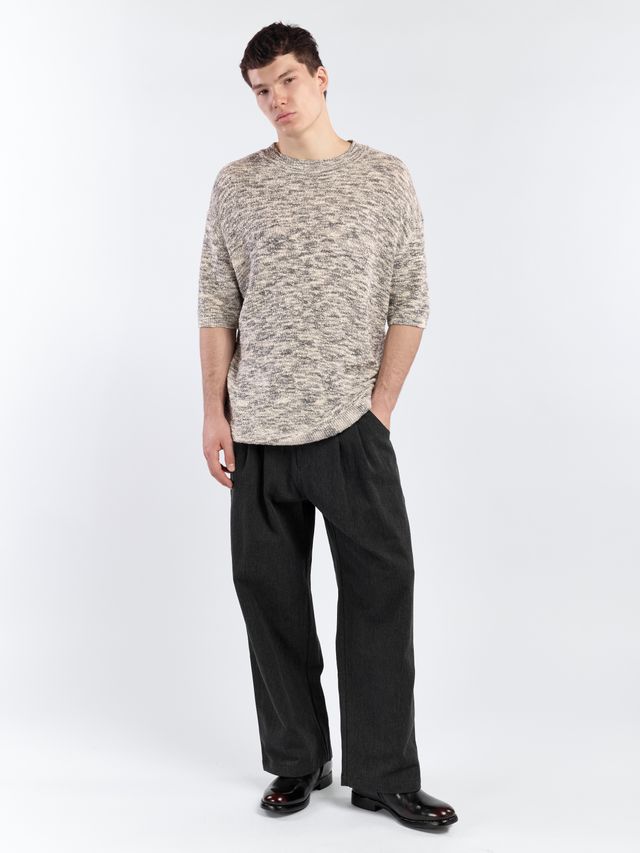 Футболка из вязанного трикотажа