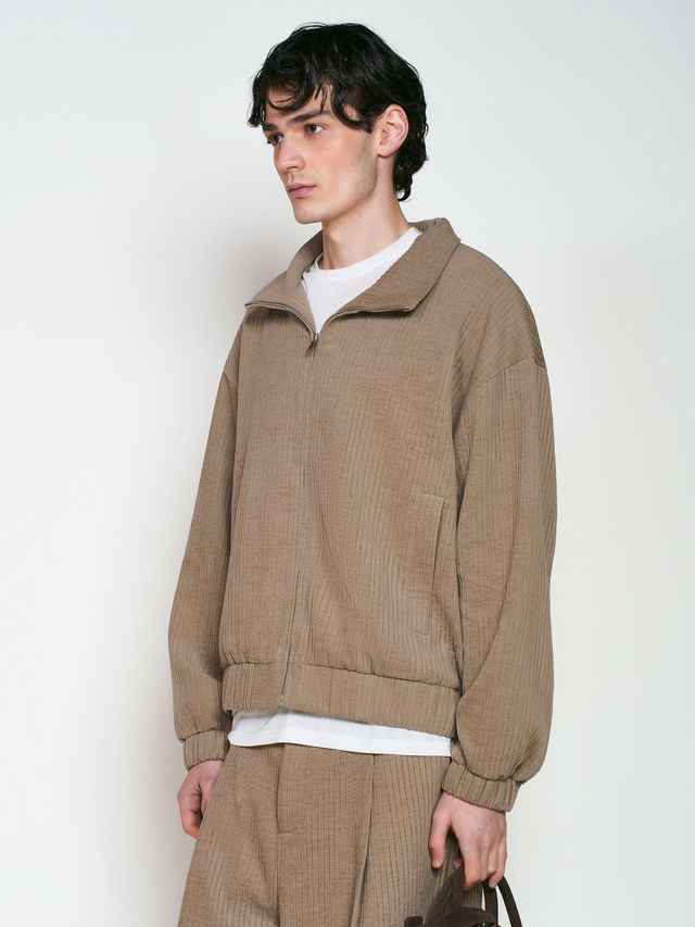 Куртка из вельвета с воротом стойка