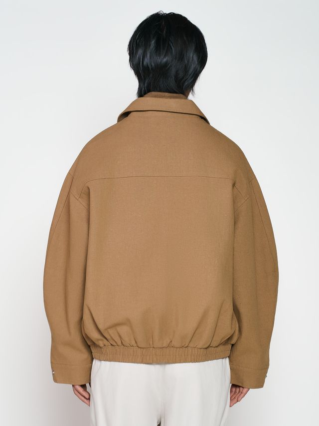 Куртка рабочего О-силуэта