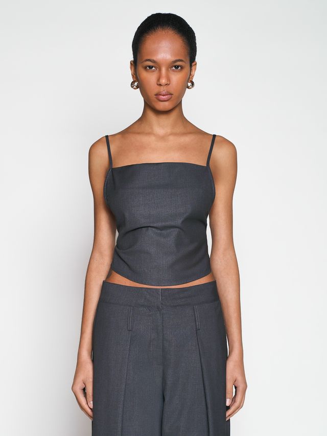 Комплект брюки, баска и топ