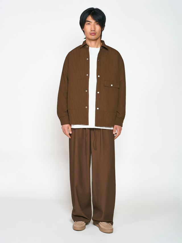 Брюки из легкой костюмной ткани