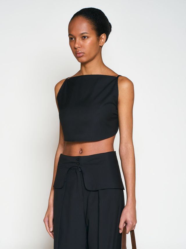 Комплект брюки, баска и топ