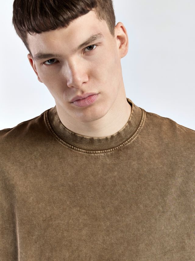 Футболка из вареного хлопка