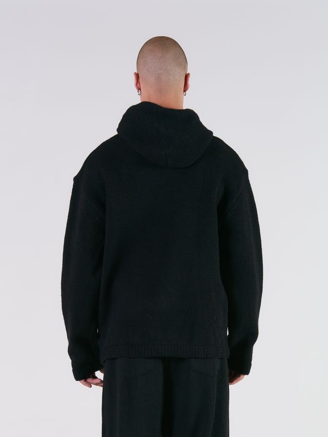 Худи вязанное