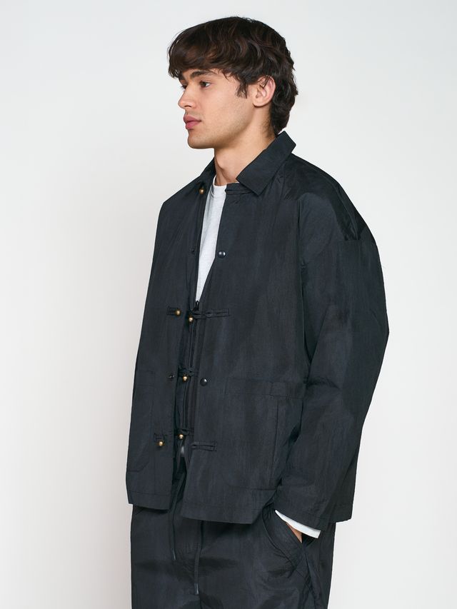 Куртка-рубашка в азиатском стиле