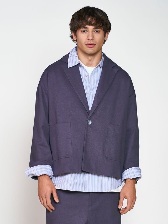 Пиджак из джинсы Over Fit