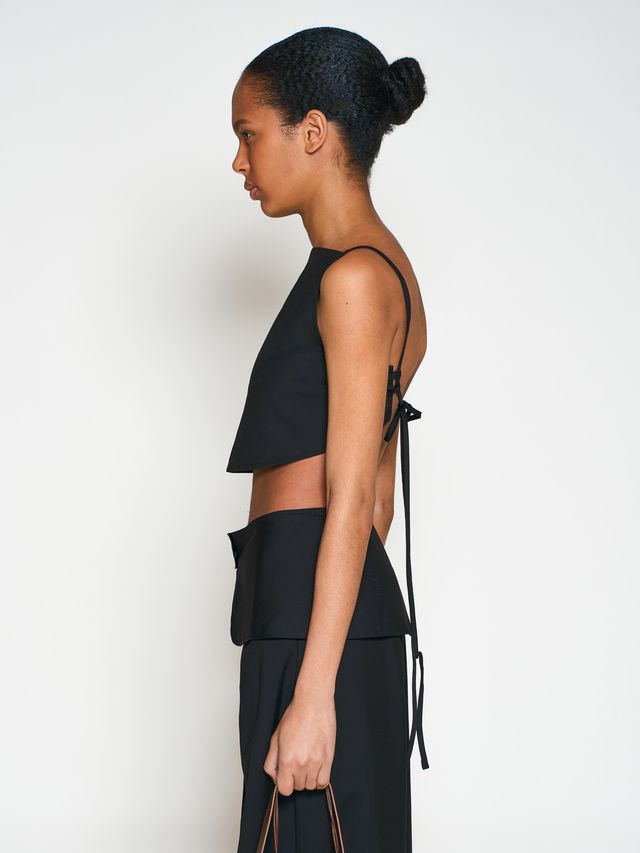 Комплект брюки, баска и топ