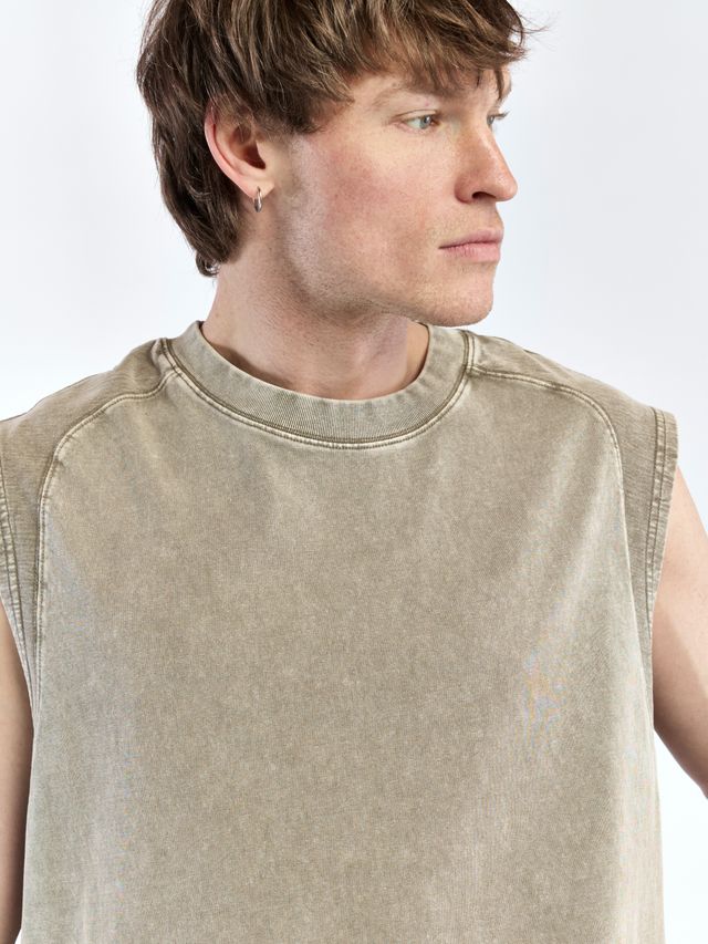 Майка из вареного хлопка