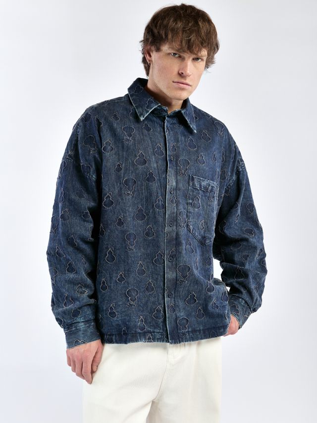 Куртка - рубашка из джинсы