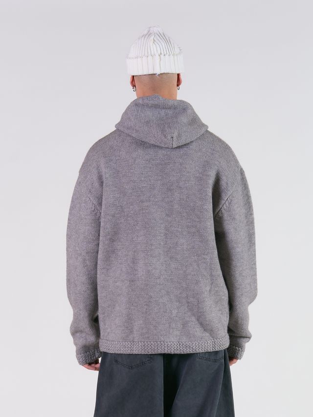 Худи вязанное