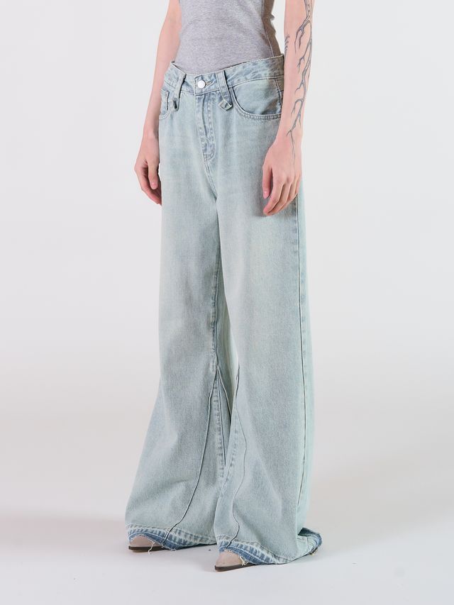 Джинсы клеш Vintage