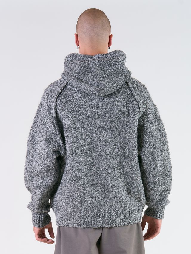 Свитер с капюшоном Textured