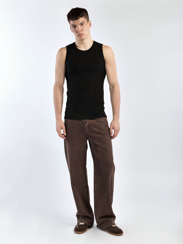 Майка в рубчик